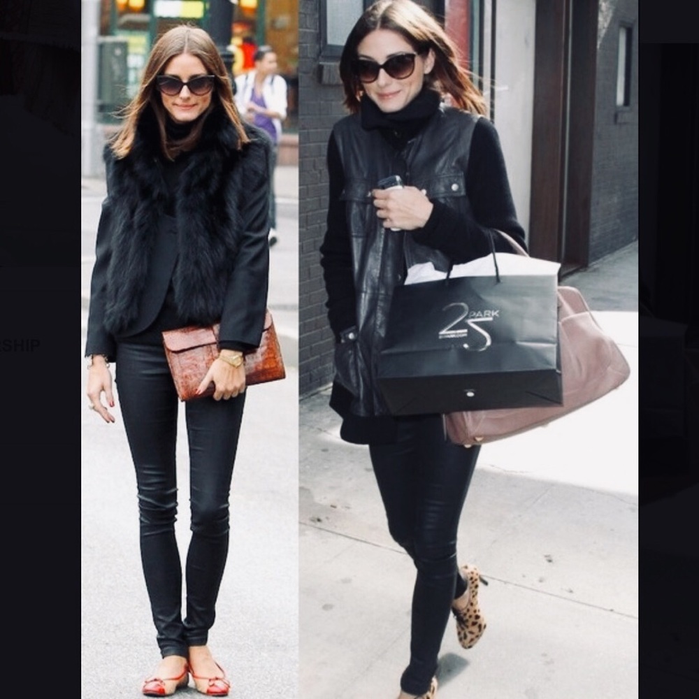 ❤️J Brand VENOM Matte Black Pencil Leg Denim 25